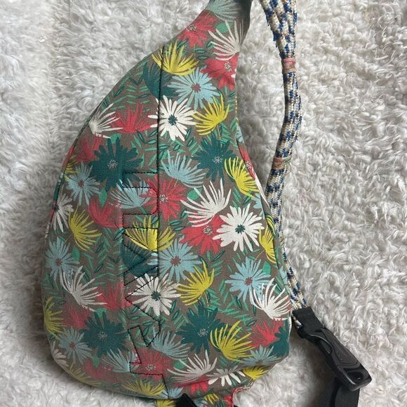 Kavu Rope canvas sling back multi color tropical prints . main image 9